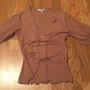 Moa moa sheer blouse